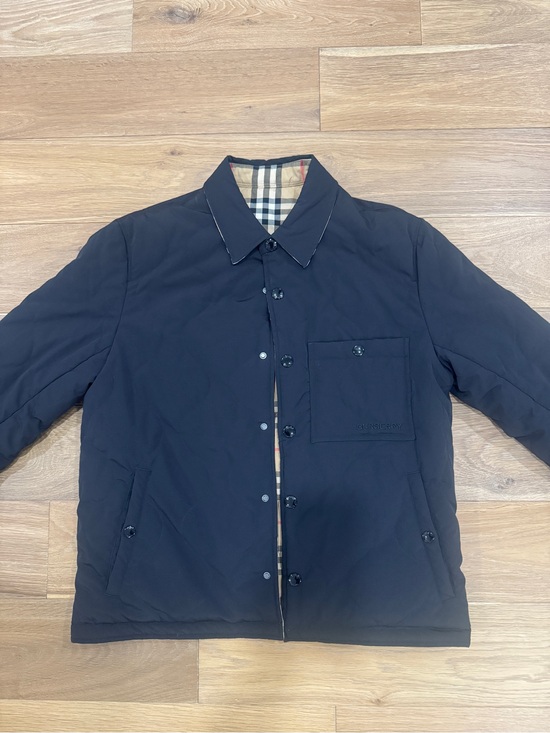 Burberry Other - Burberry - Reversible Quilted Nylon Jacket with Signature Burberry Pattern
